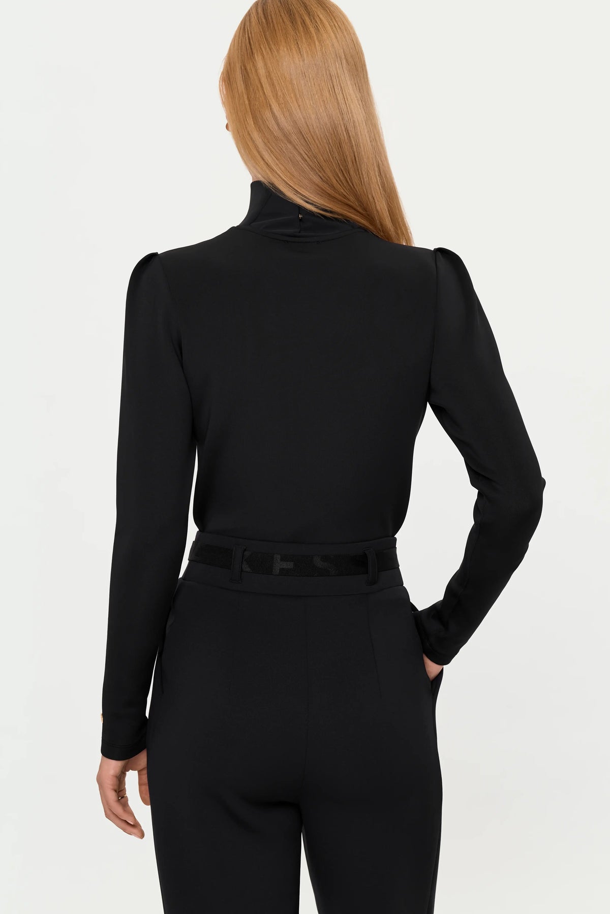 LYNNIC Highneck Top black