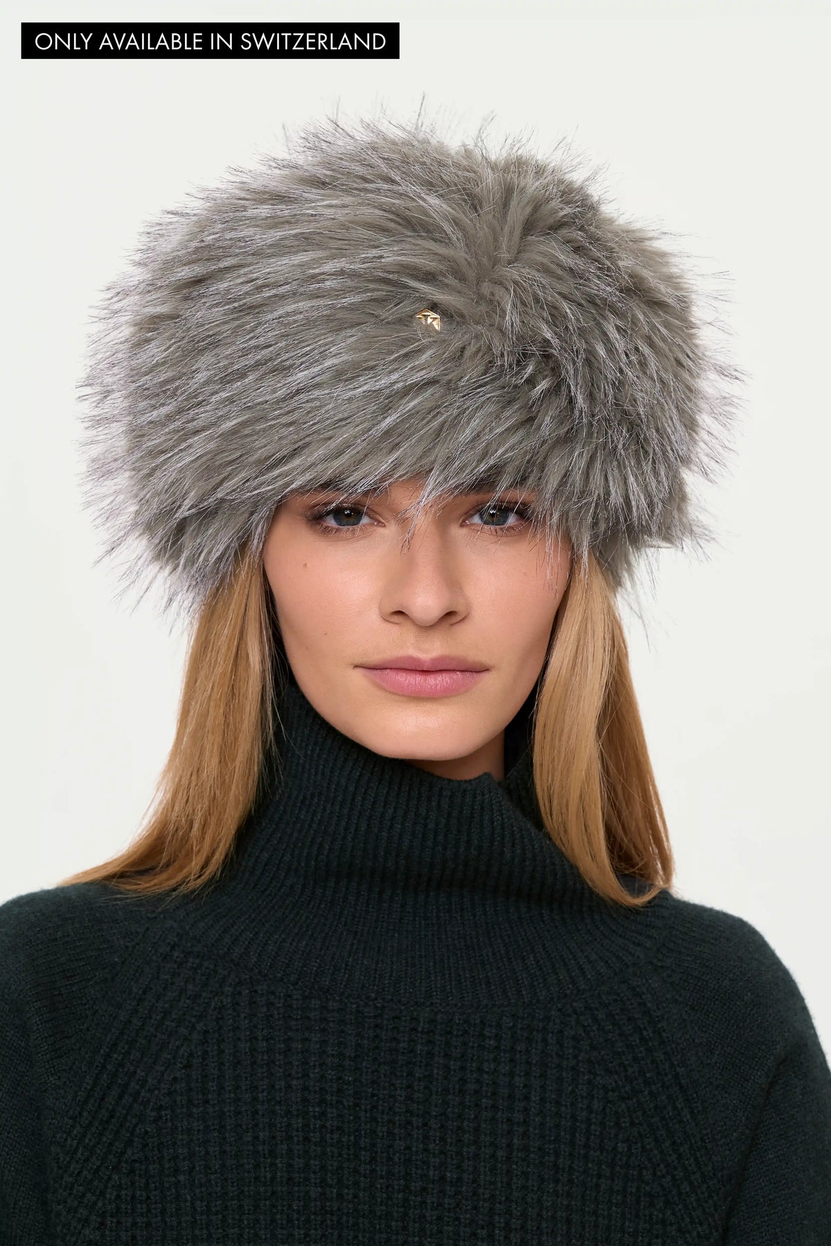 CALOTA Pillbox Hat crystal grey
