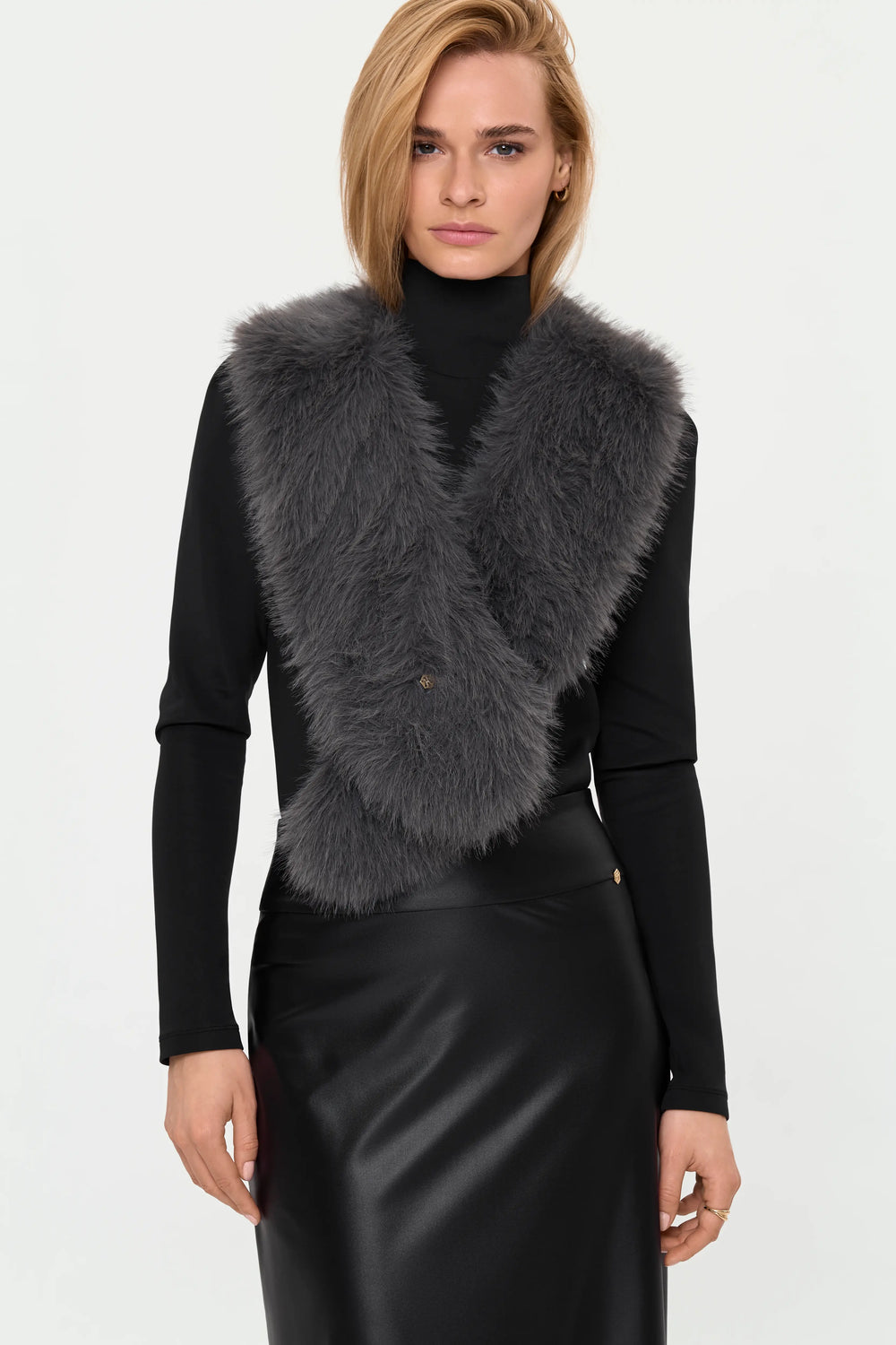 BRINA Faux Fur Scarf