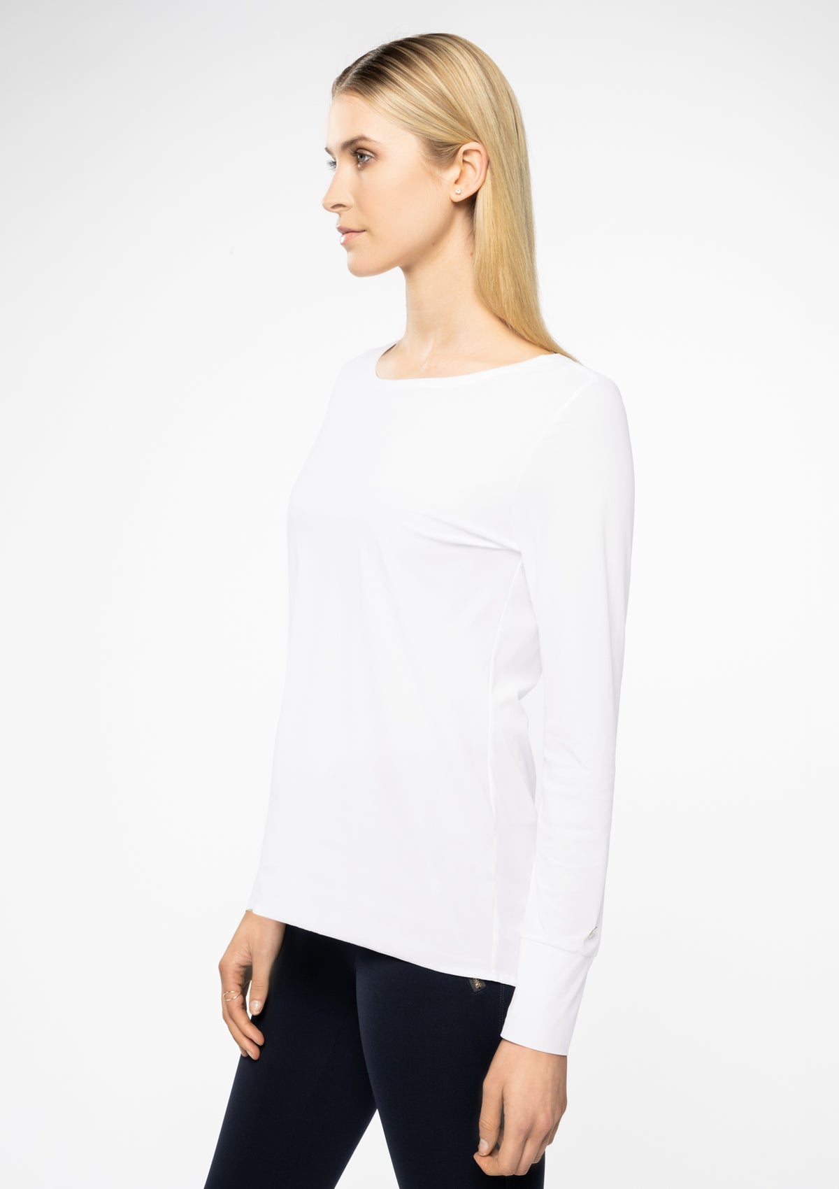 ALLDAYLONG Blouse feather white