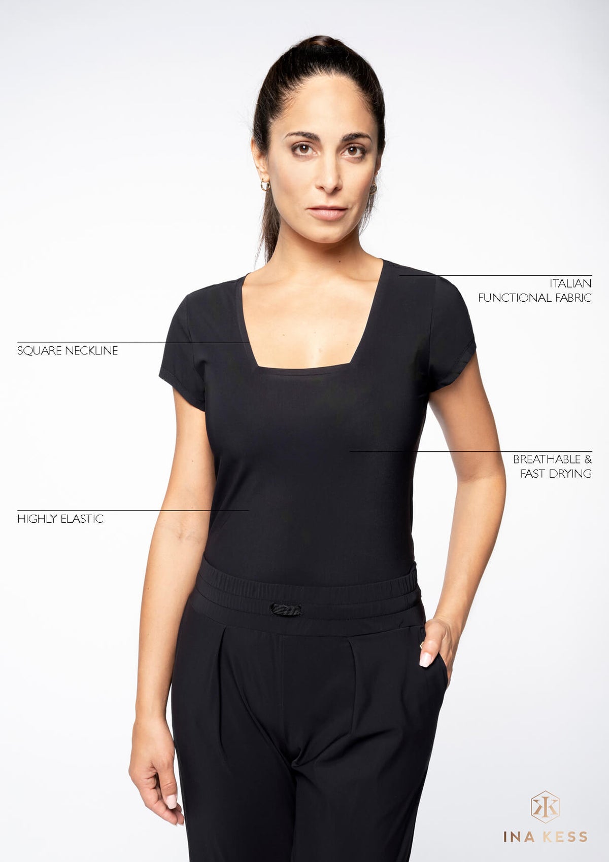 EDGE PERFORMANCE Top black