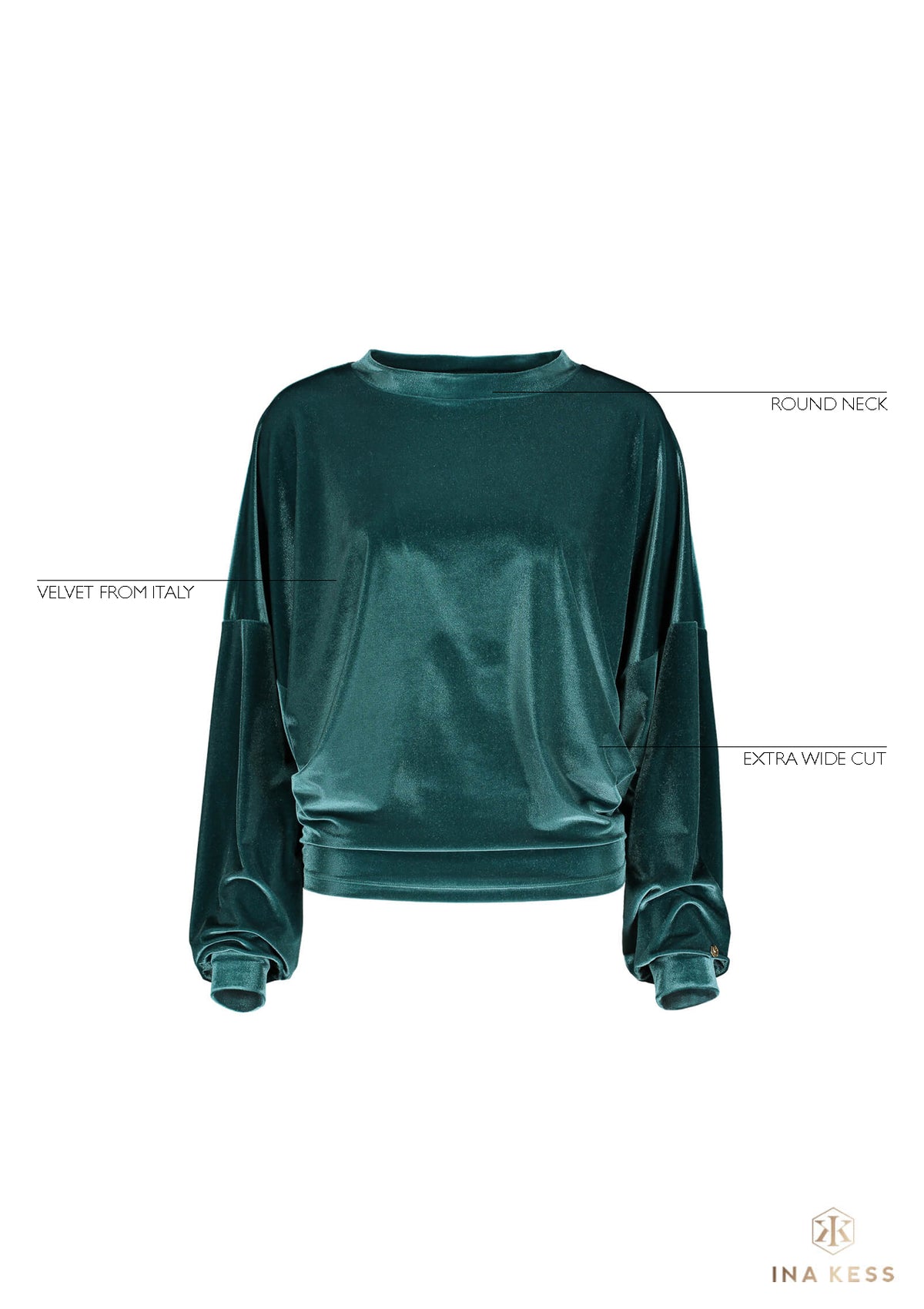 BAROCCO Velvet Sweater eden