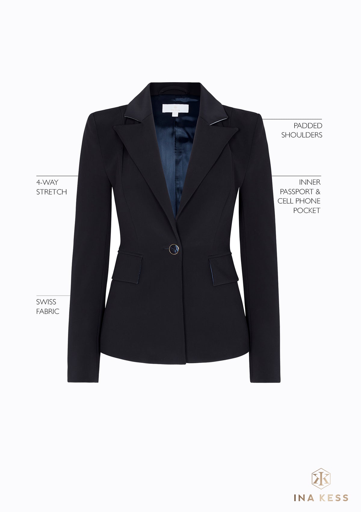 ICONIC Tech Blazer black