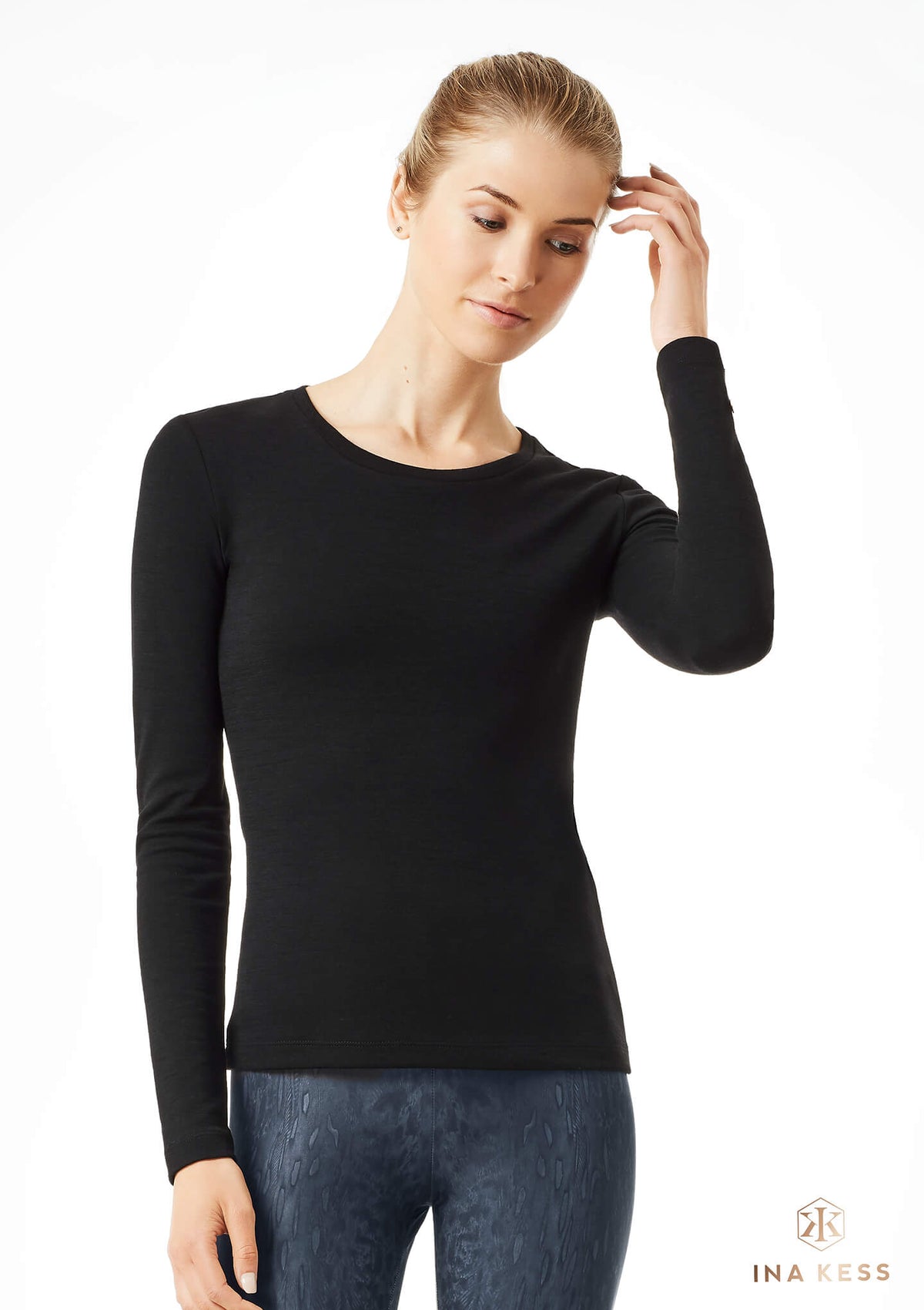 MERINO CLASSY Long-Sleeve black