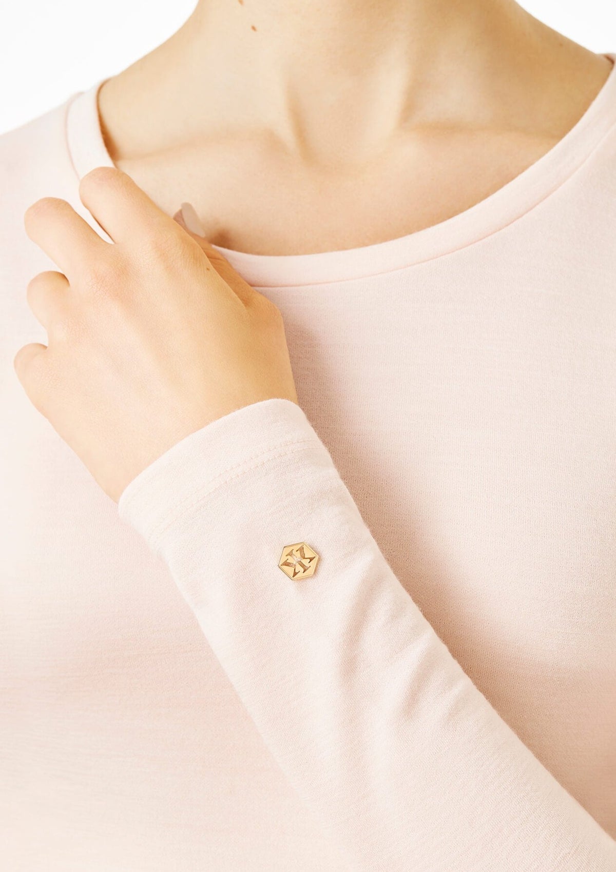MERINO CLASSY Long-Sleeve rosa cipria