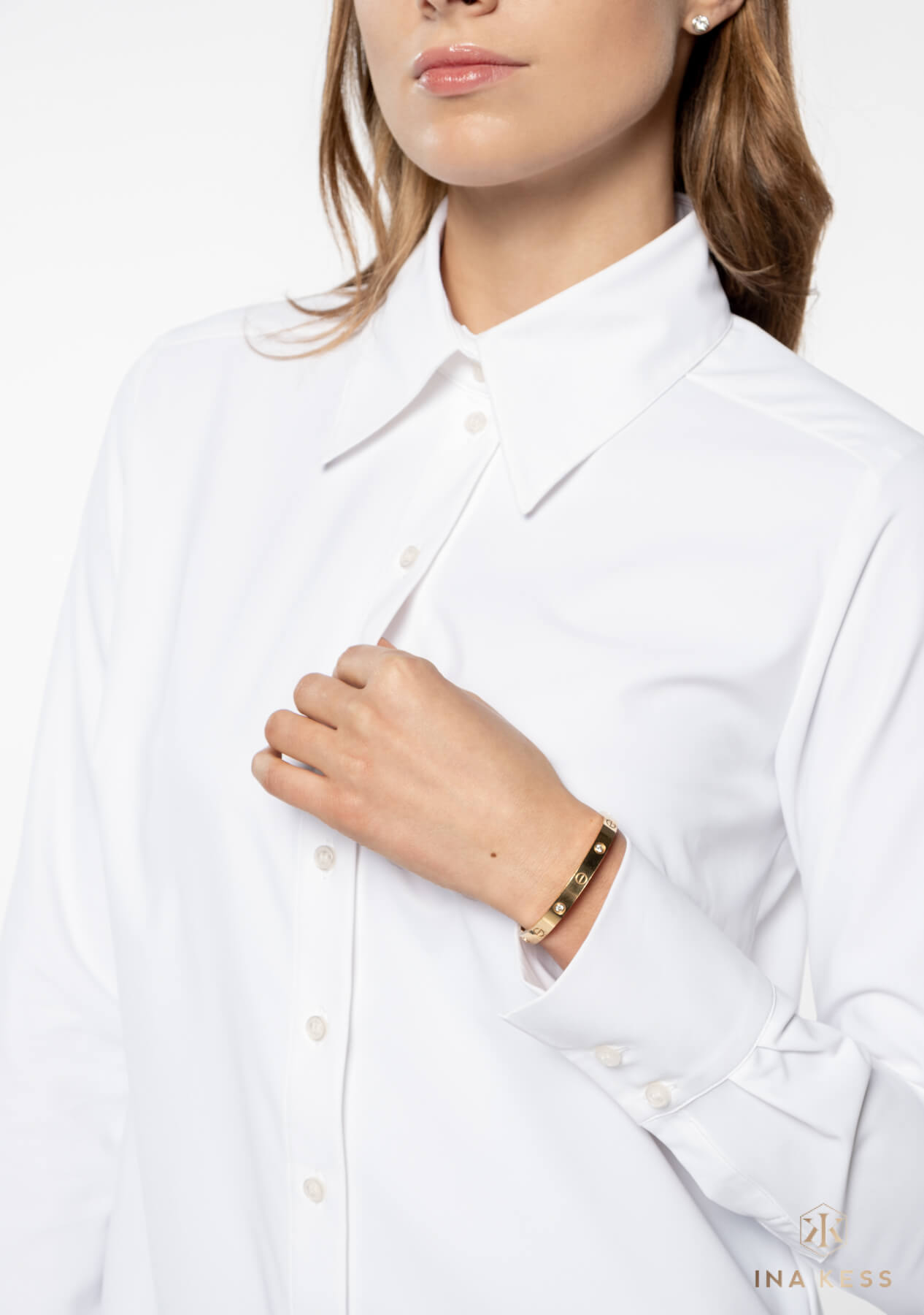 THE CLASSY WHITE Stretch Shirt