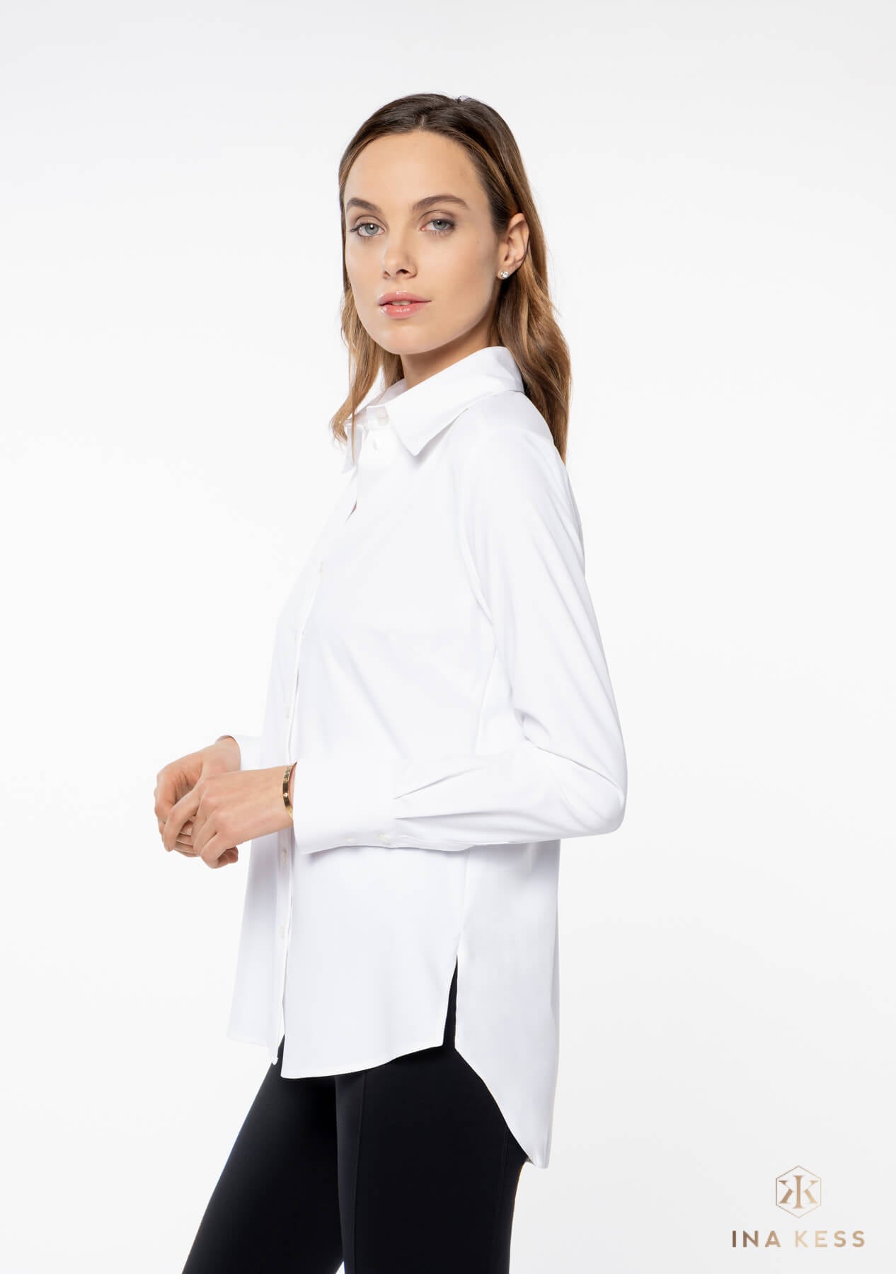THE CLASSY WHITE Stretch Shirt