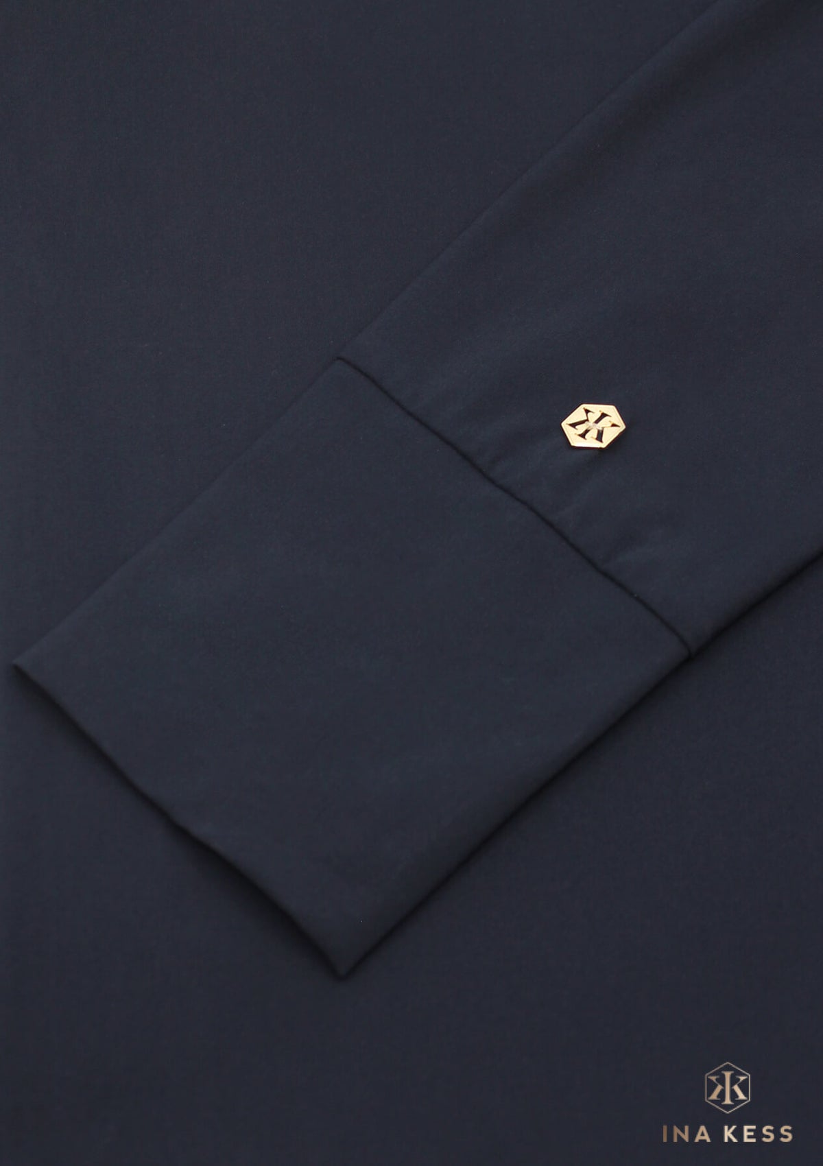 LEGEND Silken Light Blouse mat navy