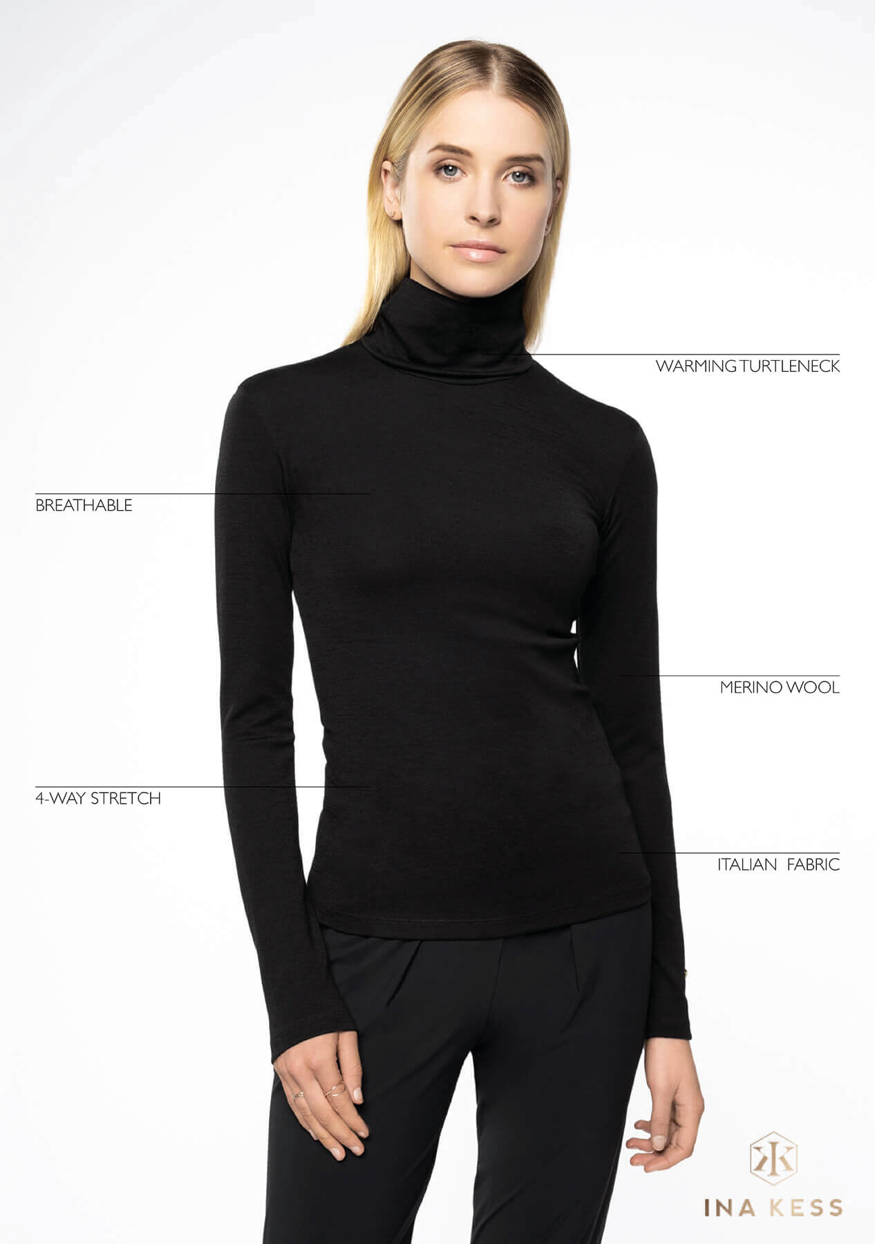 LEAN Merino Sweater black
