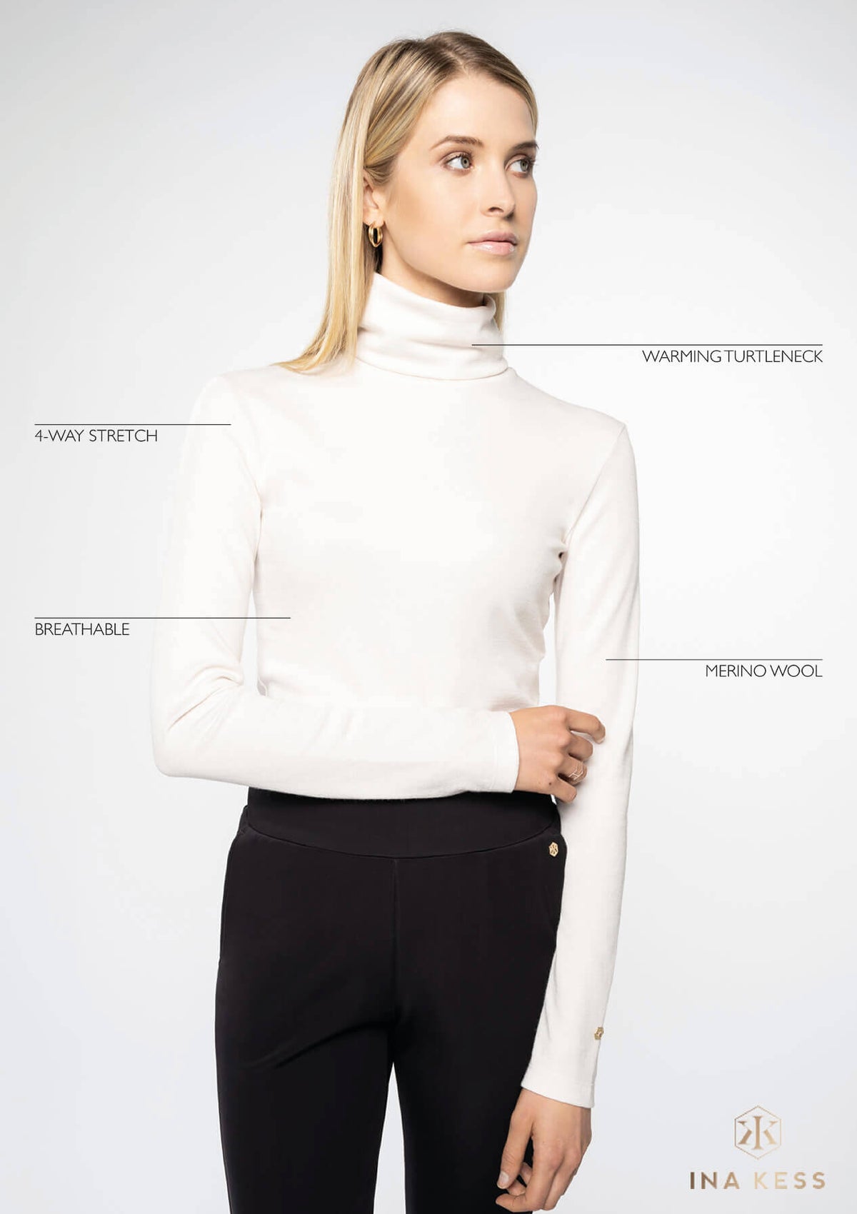 LEAN Merino Sweater panna