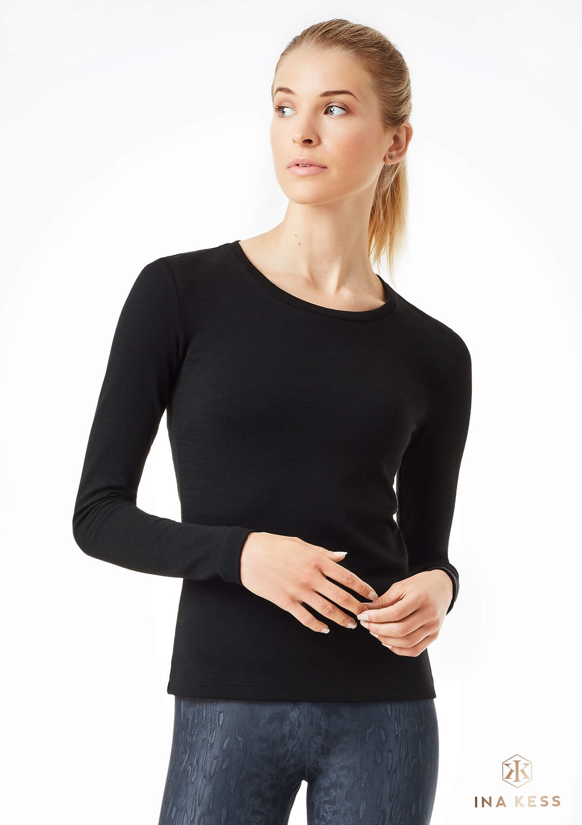 MERINO CLASSY Long-Sleeve black